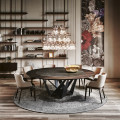 Стол в столовую Cattelan italia Skorpio Ker-Wood Round