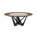Стол в столовую Cattelan italia Skorpio Ker-Wood Round