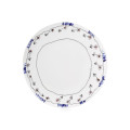 Комплект из 2-х тарелок для завтрака Serax MIDNIGHT FLOWERS, диаметр 20 см, синий, фарфор