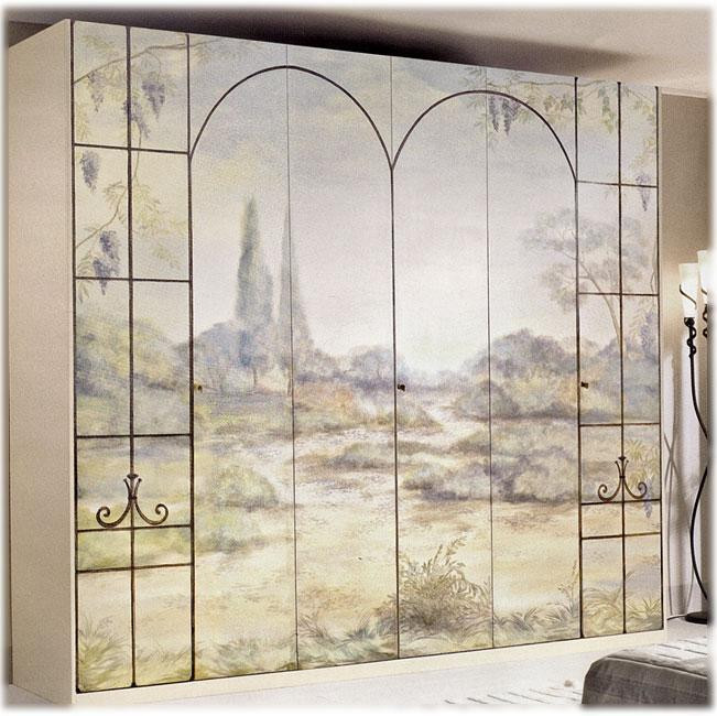 Шкаф Trompe l'oeil Benedetti mobili I grandi spazi Trompe l'oeil