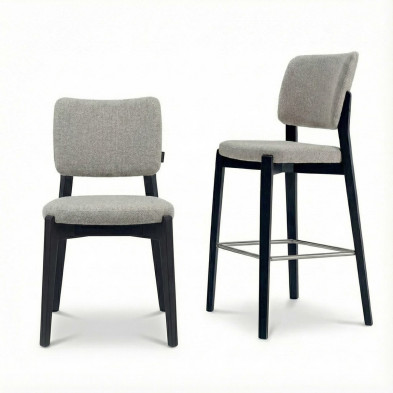 Полубарный стул Mod Interiors Orlando 56 x 64 x h97 см, бежевый букле