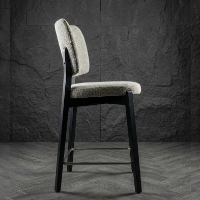 Полубарный стул Mod Interiors Orlando 56 x 64 x h97 см, бежевый букле