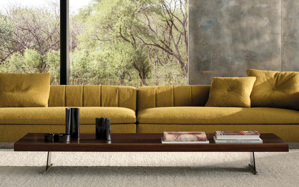 Журнальный стол Minotti Libra - материал