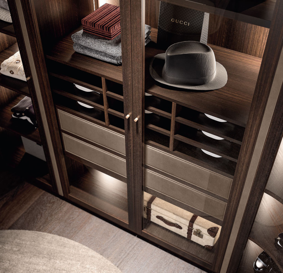 Гардеробные Antonelli Atelier System 10/11/12/13/14/15/16 - материал