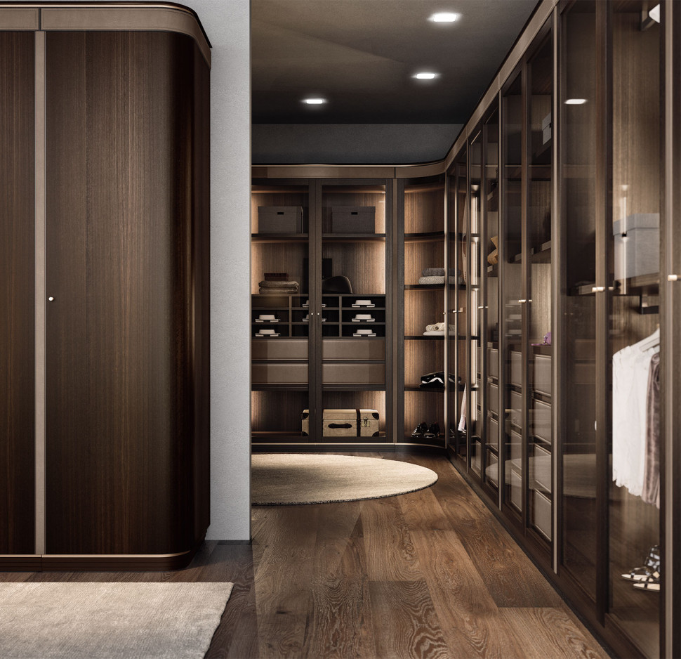 Гардеробные Antonelli Atelier System 10/11/12/13/14/15/16 - стиль