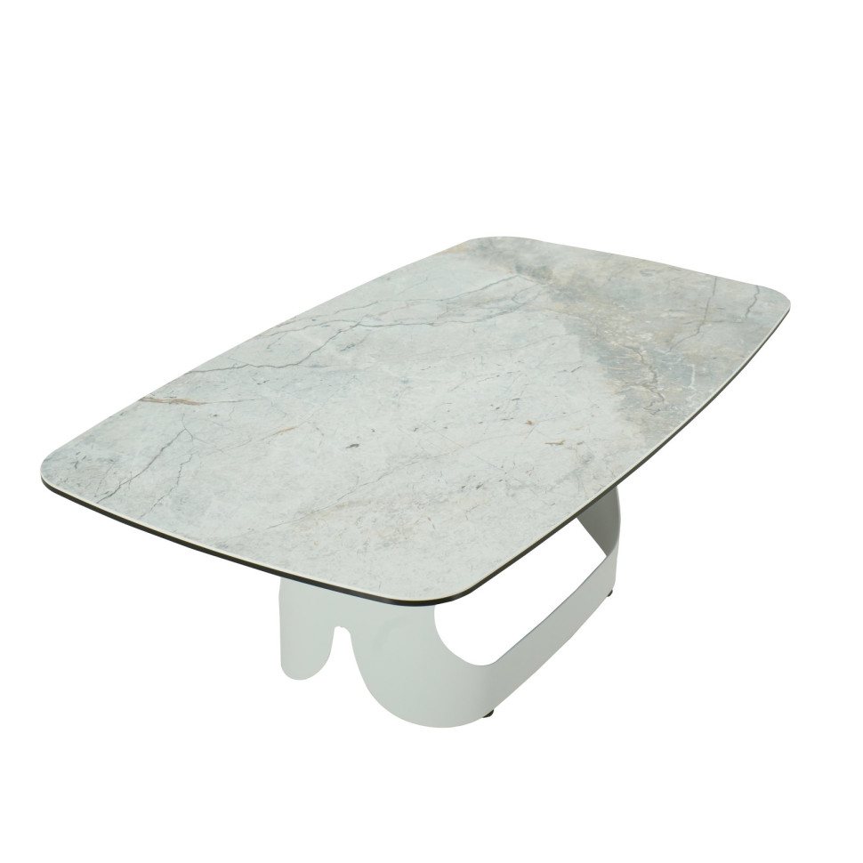 Журнальный столик Mod Interiors Toledo 120 x 65 x h40 см, стеклокерамика, металл - стиль