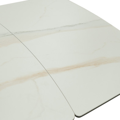 Обеденный стол Mod Interiors Toledo раздвижной 200/300 x 100 x h76 см, стеклокерамика и металл