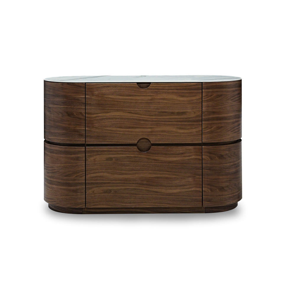 Комод Mod Interiors Tishina By Sergey Трегубов 135 x 55 x h86 см, шпон ореха