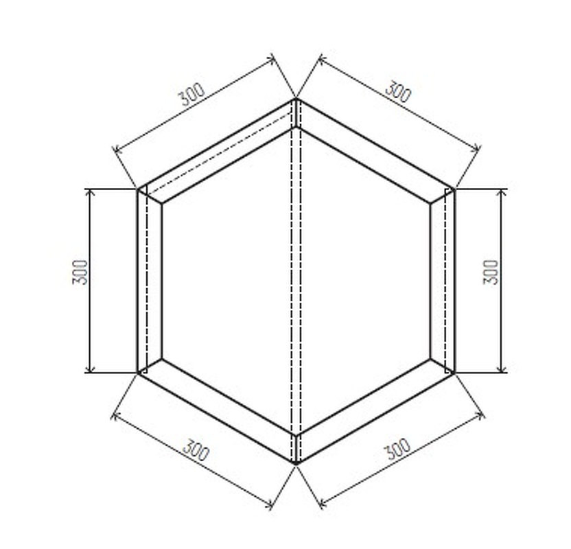 Приставной столик Mod Interiors Avila 52 x 60 x 30h nc67263