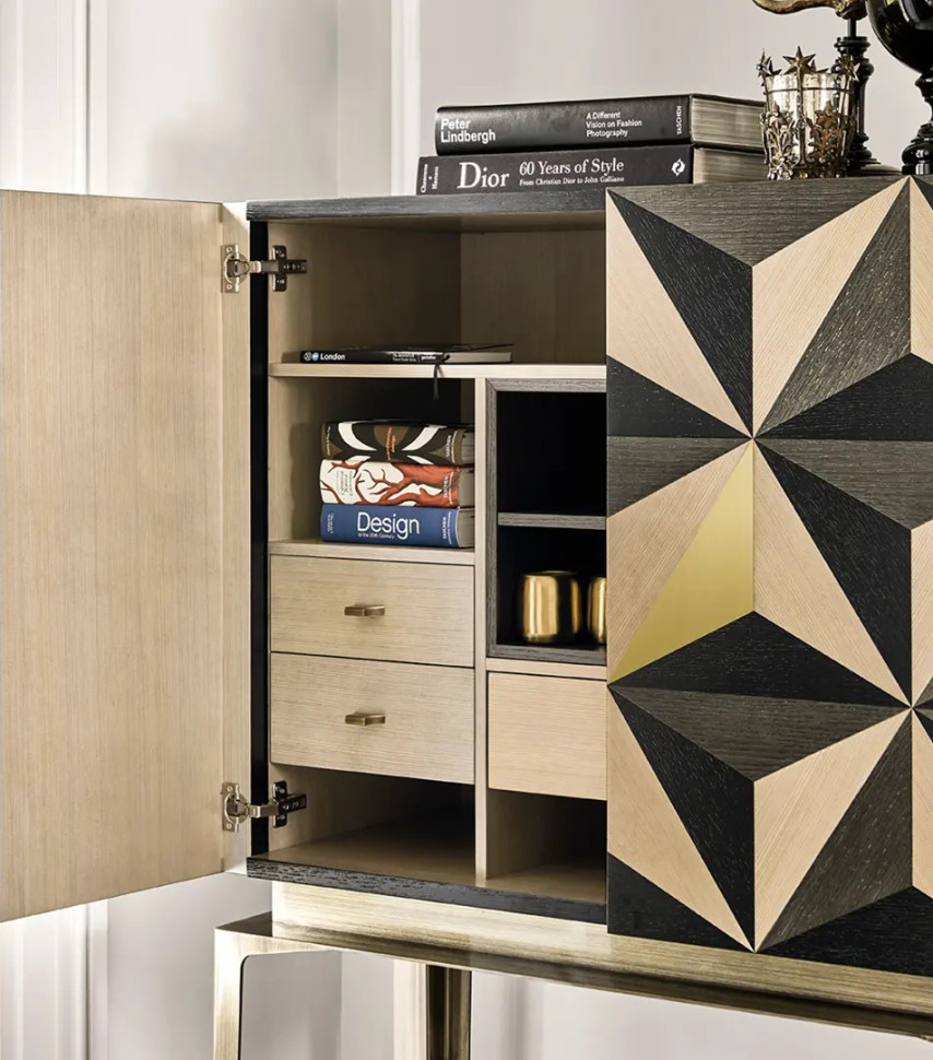 Бар Angelo Cappellini Tessella dark 34117 - материал