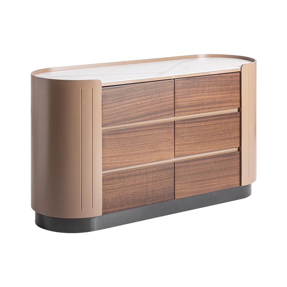 Комод Vical Soaza 140 x 45 x h76 см, коричневый