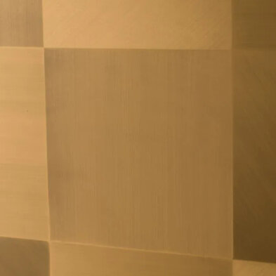 Журнальный столик Eichholtz Saint John 70 x 70 x h47,5 см, с матовой латунью и чёрным стеклом