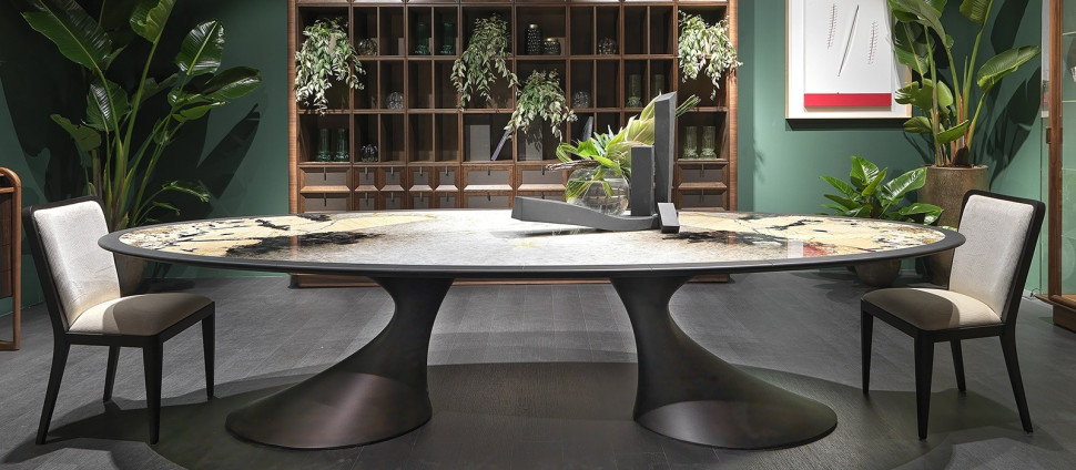 Стол Annibale Colombo Today C1412/2 Bend - материал