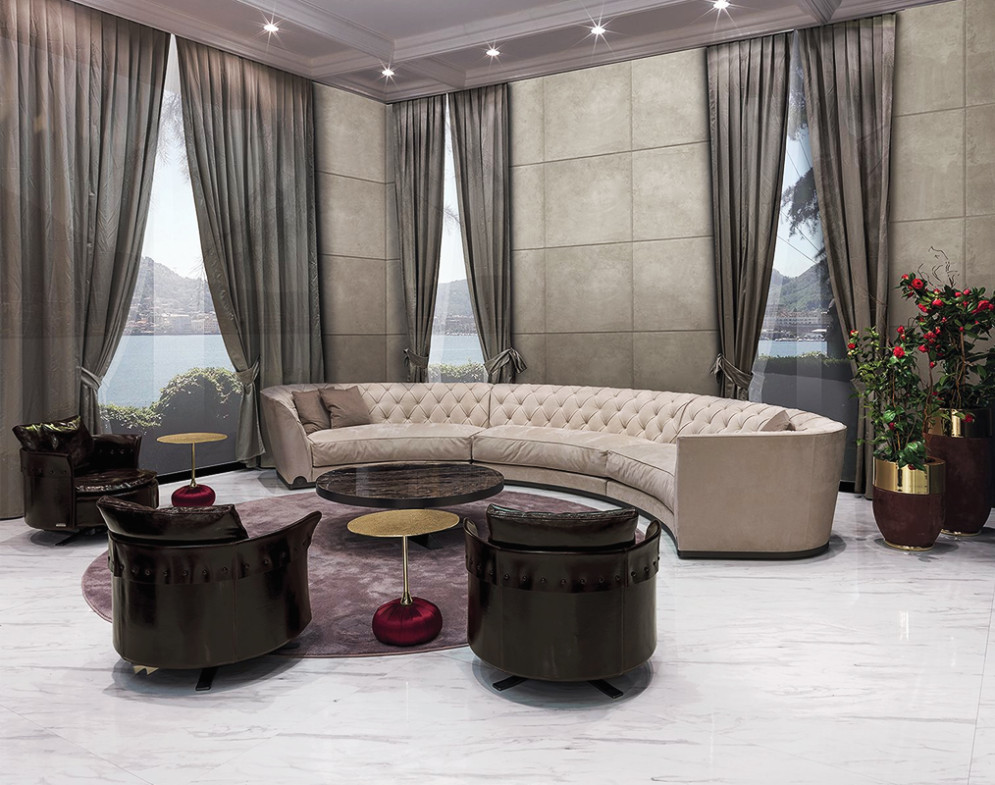 Диван Grace angolare Longhi Loveluxe W 553 02