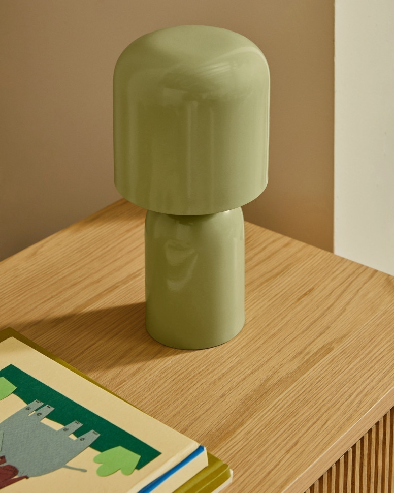 Комод La Forma Helvine 90 x 50 x h79 см, с тремя ящиками, из дубового шпона и закалённого стекла