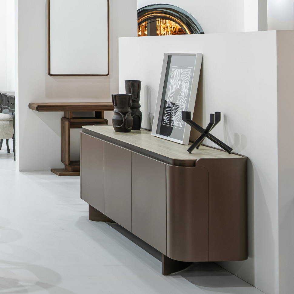 Буфет Giorgio Casa Arcadia Attico 188 x 46 x h76 см, со столешницей из травертина