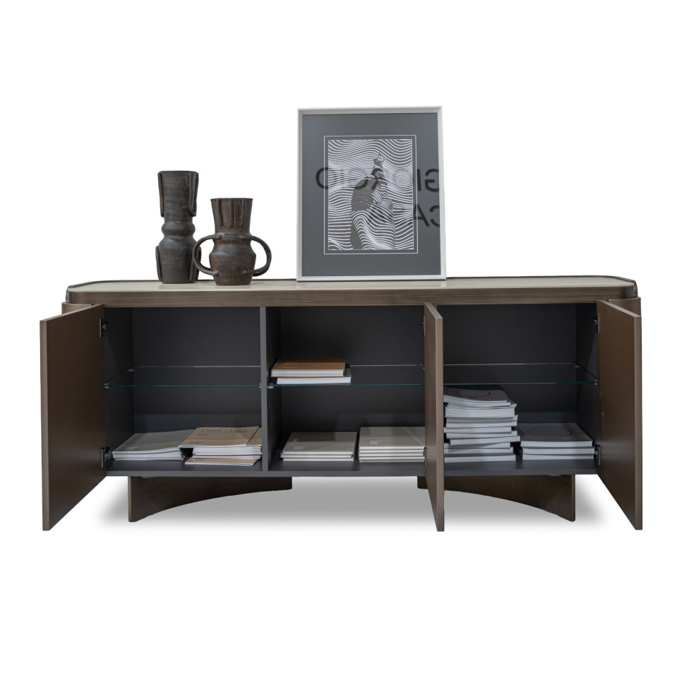 Буфет Giorgio Casa Arcadia Attico 188 x 46 x h76 см, со столешницей из травертина