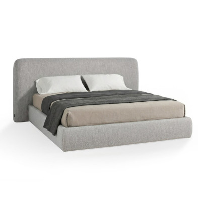 Кровать с решёткой Fratelli Barri Olmedo 236 x 244 x h116 см, в обивке тканью KA17119-2