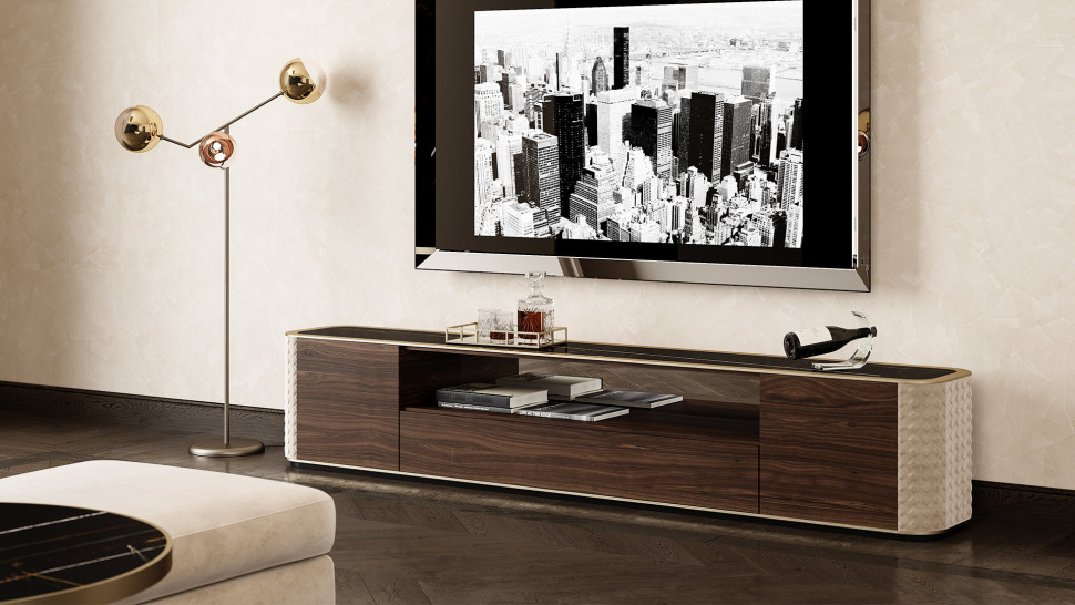 Буфет Reflex Disegno / Glamour San Marco Buffet Low - стиль