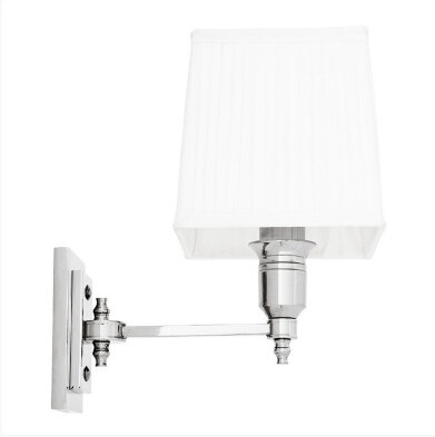 Бра Eichholtz Lexington Single 14 x 22 x h27 см, с белым абажуром