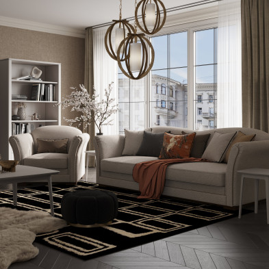 Приставной столик Fratelli Barri Alba 50 x 50 x 60h nc111876