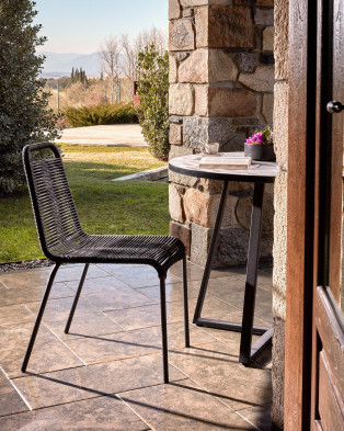 Стул La Forma Glenville 49 x 59 x h84 см, чёрный