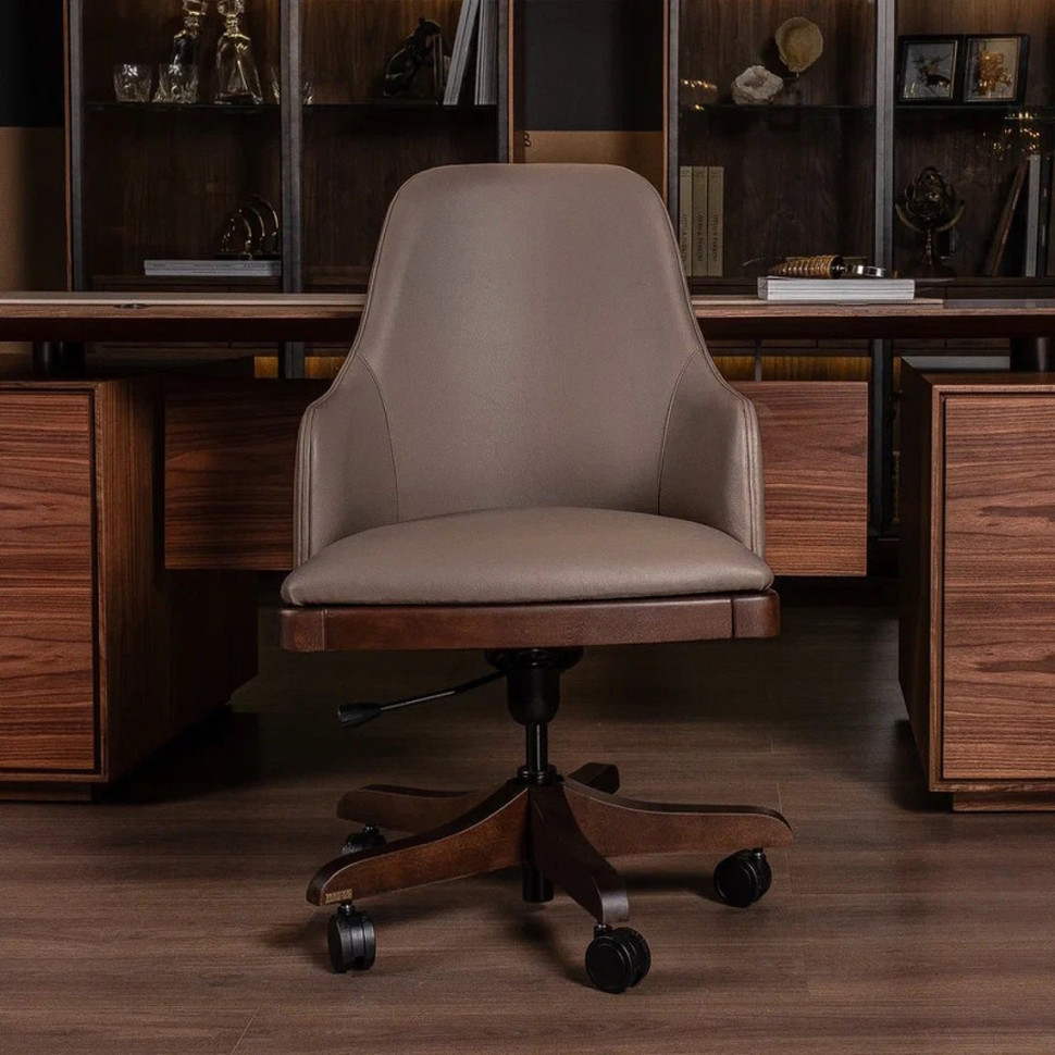 Рабочее кресло Hurtado Bond 60 x 63 x h96 см, кожаное - фото товара