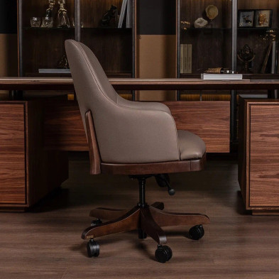 Рабочее кресло Hurtado Bond 60 x 63 x h96 см, кожаное