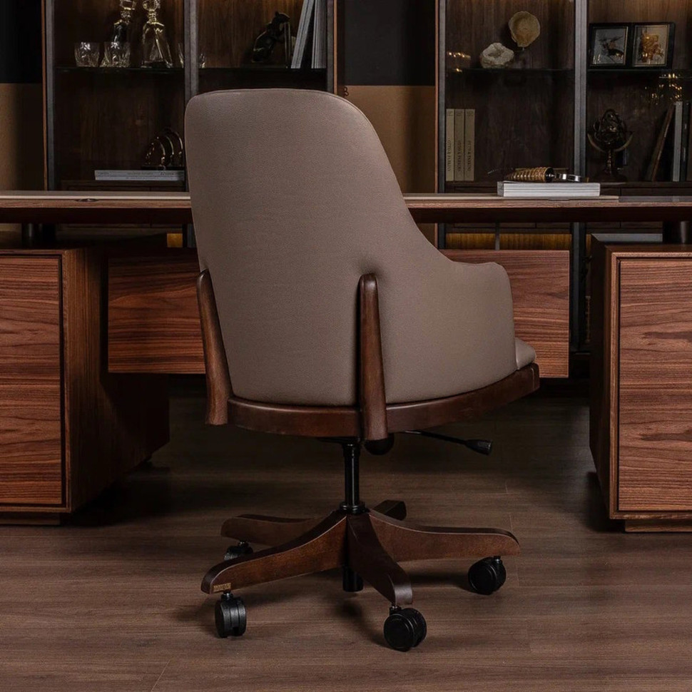 Рабочее кресло Hurtado Bond 60 x 63 x h96 см, кожаное - стиль