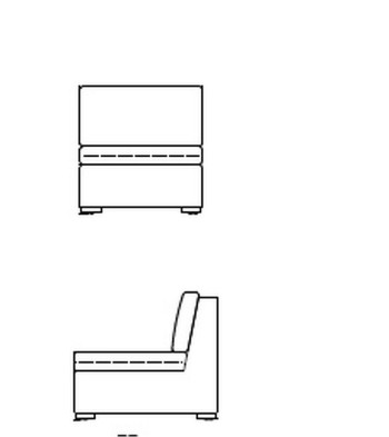 Кресло Pacific Skyline Design Cuatro-Pacific 77 x 91 x 78h nc96910