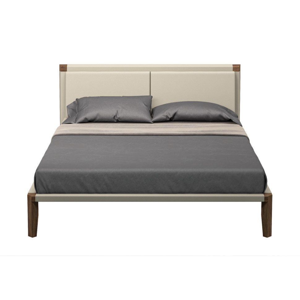 Кровать с решёткой Mod Interiors Menorca 173 x 226 x h95 см, шпон грецкого ореха - материал