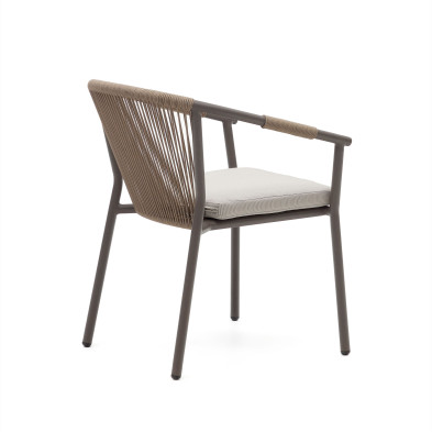 Садовый стул La Forma Xelida 59 x 63 x h79 см, коричневый шнур