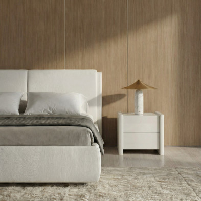 Прикроватная тумбочка Mod Interiors Petra 48 x 42 x h43 см, светло-серая