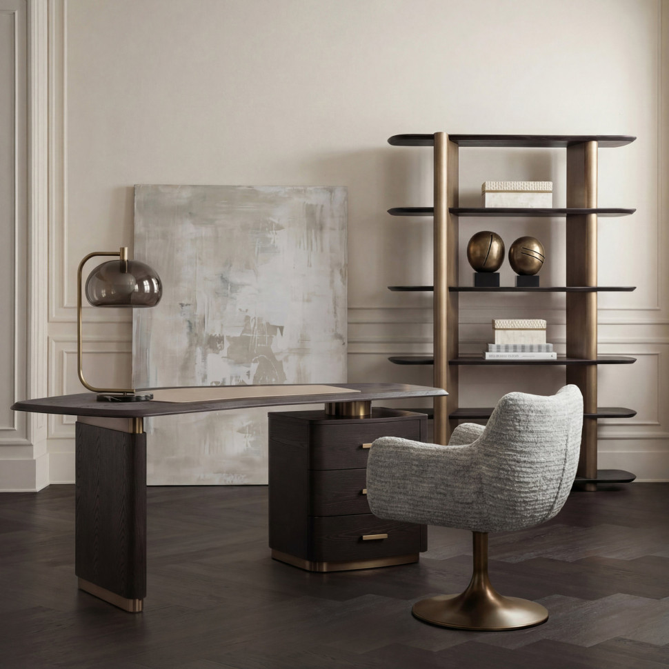 Письменный стол Fratelli Barri Bono 188,5 x 86 x h76 см, шпон вяза - материал