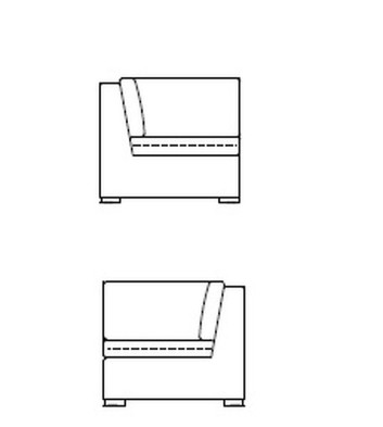 Кресло Pacific Skyline Design Cuatro-Pacific 91 x 91 x 78h nc96911