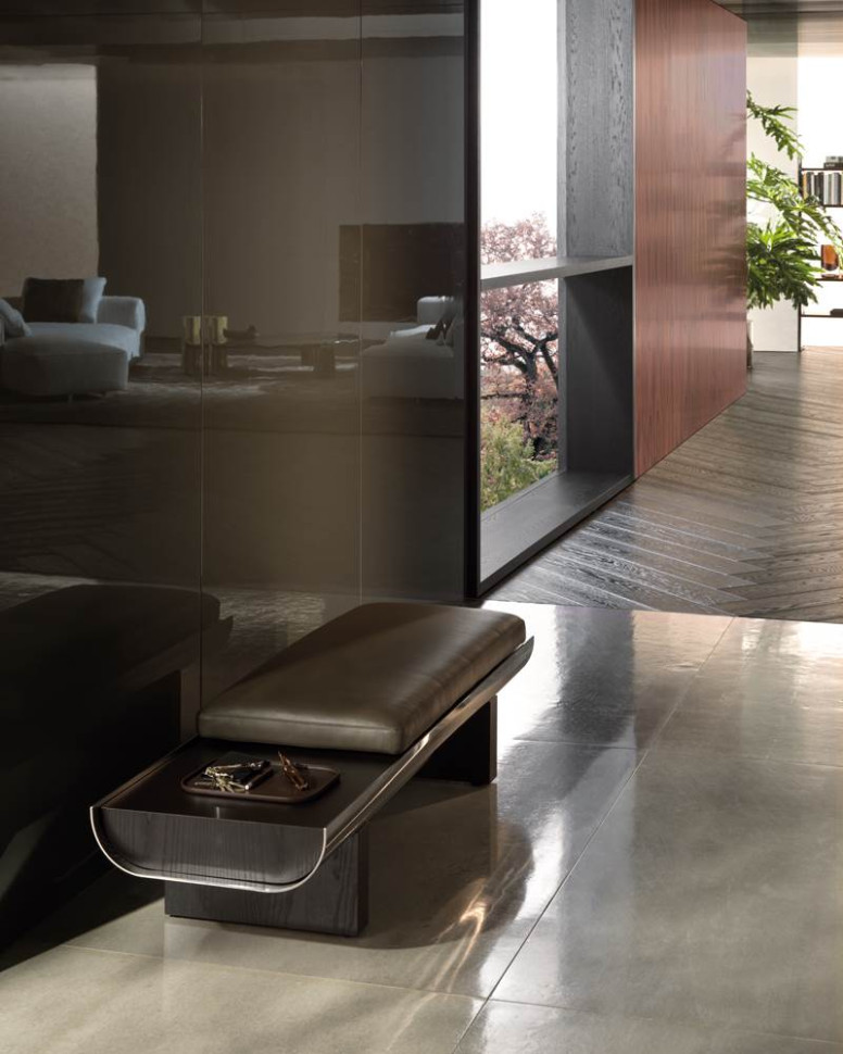 Банкетка Minotti Pilotis - стиль