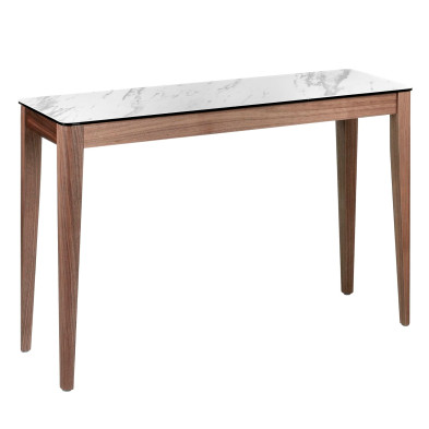 Консоль Angel Cerda 315-X 120 x 39 x h75 см, из орехового дерева с керамической столешницей