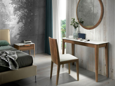 Консоль Angel Cerda 315-X 120 x 39 x h75 см, из орехового дерева с керамической столешницей