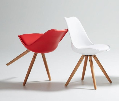 Стул La Forma Lars 56 x 48 x h83 см, красный