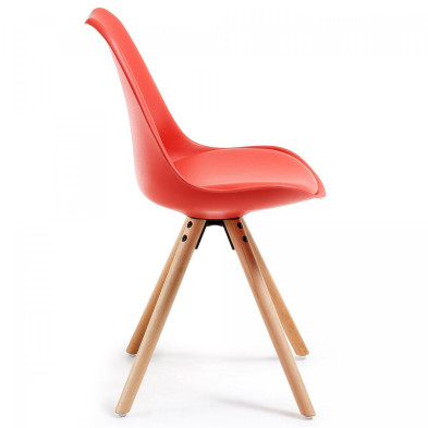 Стул La Forma Lars 56 x 48 x h83 см, красный