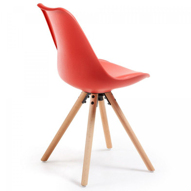 Стул La Forma Lars 56 x 48 x h83 см, красный