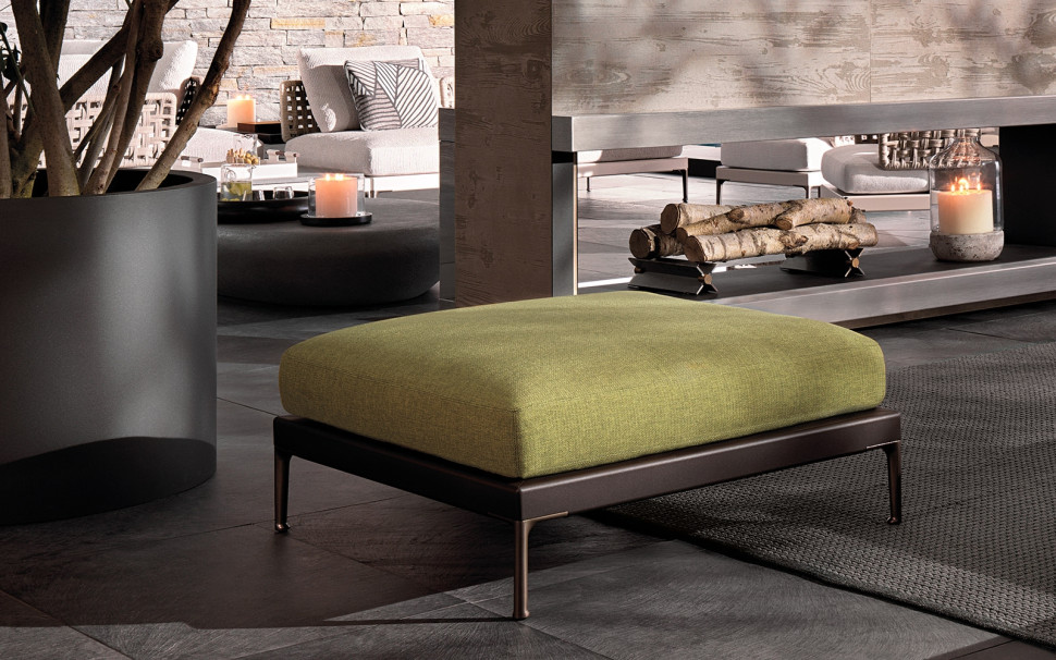 Банкетка Minotti Patio - стиль
