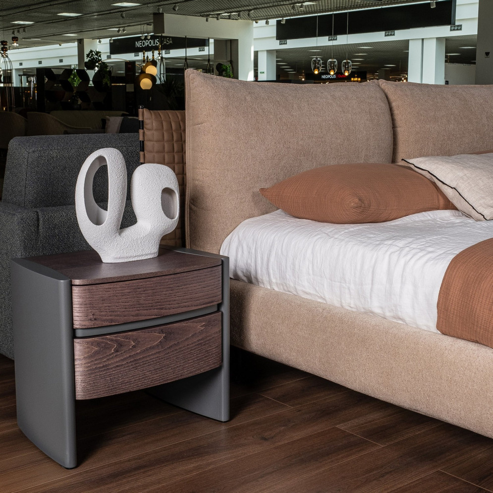 Кровать с подъёмным механизмом Harald SLIM Novaluna Bed Collection 228 x 235 x 105h nc109615