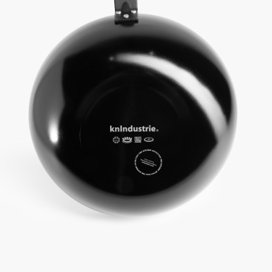 Сковорода KNIndustrie BLACK, диаметр 32 см, алюминий с антипригарным покрытием