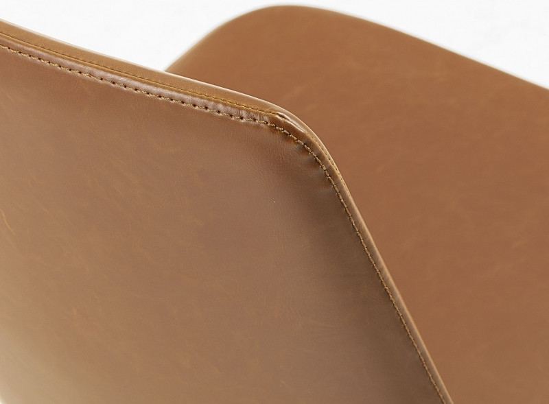 Стул La Forma Zast 53 x 56 x h84 см, коричневый