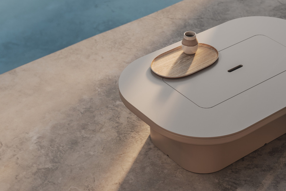 Журнальный стол Vondom Luna - материал