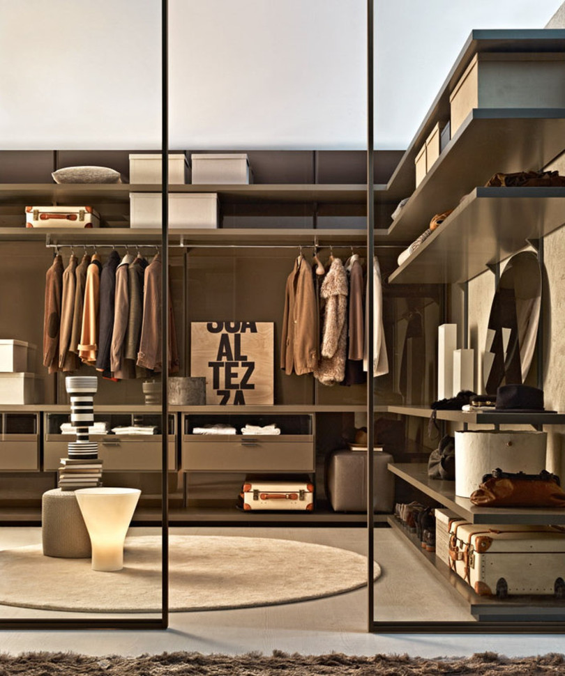 Гардеробная Molteni Dwell - стиль
