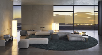 Банкетки и пуфы Minotti Damier