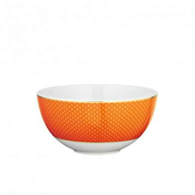 Пиала Raynaud Tresor, диаметр 14 см, оранжевая, фарфор