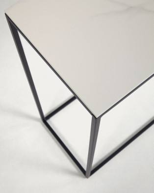 Консоль La Forma Rewena 110 x 30 x h75 см, с керамической отделкой Kalos Blanco